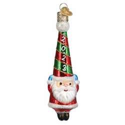 Item 425675 2023 Happy Santa Ornament