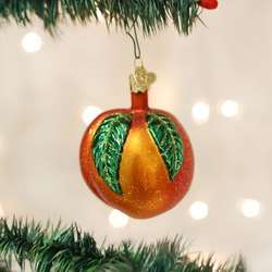 Item 425702 Peach Ornament