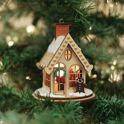 Item 425712 thumbnail Gingerbread Cottage Ornament