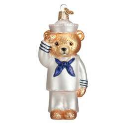 Item 425785 Navy Bear Ornament