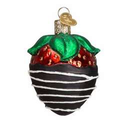 Item 425879 Chocolate Dipped Strawberry Ornament