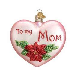 Item 425880 Mom Heart Ornament