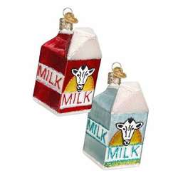 Item 425897 Milk Carton Ornament