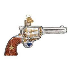Item 425922 Western Revolver Ornament