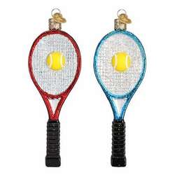 Item 425931 Tennis Racquet With Ball Ornament