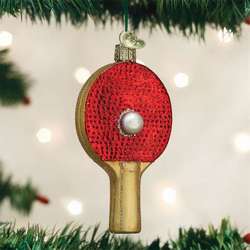 Item 425949 Ping Pong Paddle Ornament