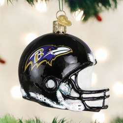 Item 425964 Baltimore Ravens Helmet Ornament