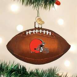Item 425979 Cleveland Browns Football Ornament