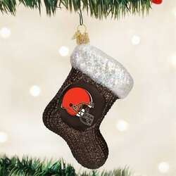 Item 425980 Cleveland Browns Stocking Ornament