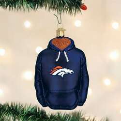Item 425988 Denver Broncos Hoodie Ornament