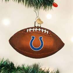 Item 425996 Indianapolis Colts Football Ornament