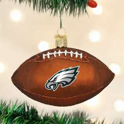 Item 426025 Philadelphia Eagles Football Ornament