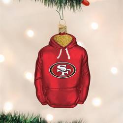 Item 426036 San Francisco 49ers Hoodie Ornament