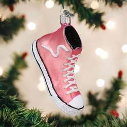 Item 426059 thumbnail Pink High-Top Sneaker Ornament