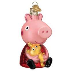 Item 426120 Peppa Pig With Teddy Ornament