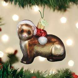 Item 426122 Christmas Ferret Ornament
