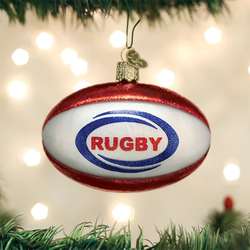 Item 426166 Rugby Ball Ornament