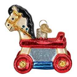 Item 426167 Rolling Horse Toy Ornament