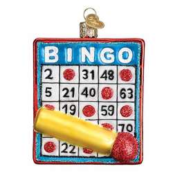 Item 426169 Bingo Ornament