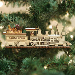 Item 426187 Santa Train Ornament
