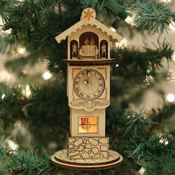 Item 426188 Ginger Clock Tower Ornament