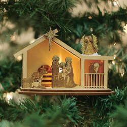 Item 426196 Ginger Cottage Nativity Ornament