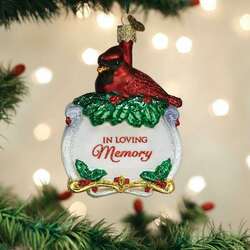 Item 426236 thumbnail Memorial Cardinal Ornament