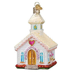 Item 426246 Wedding Chapel Ornament