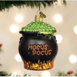 Item 426254 Halloween Cauldron Ornament