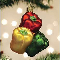 Item 426259 Bell Peppers Ornament