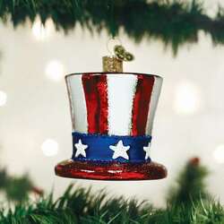 Item 426279 Uncle Sam's Hat Ornament