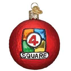 Item 426290 4 Square Ball Ornament