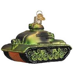Item 426296 Military Tank Ornament