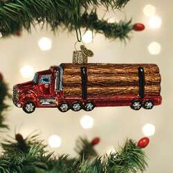 Item 426342 thumbnail Logging Truck Ornament