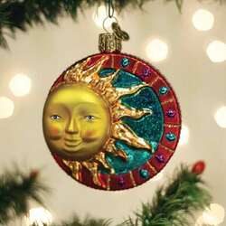 Item 426388 Jeweled Sun Ornament