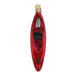 Item 426406 Red Kayak Ornament