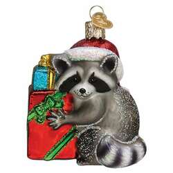 Item 426411 Christmas Bandit Raccoon Ornament