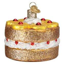 Item 426426 Pineapple Upside Down Cake Ornament