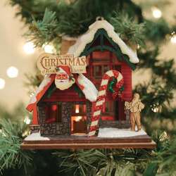 Item 426449 Christmas Book Store Ornament