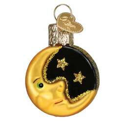 Item 426465 Mini Moon Gumpdrop Ornament