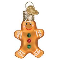Item 426471 Mini Gingerbread Man Gumdrop Ornament