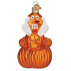 Item 426514 M&M's Orange Autumn Ornament