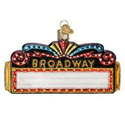 Item 426522 Broadway Marquee Ornament
