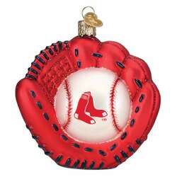 Item 426535 Boston Red Sox Baseball Mitt Ornament
