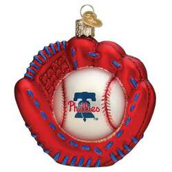 Item 426542 Philadelphia Phillies Baseball Mitt Ornament