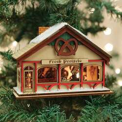 Item 426546 Peppermint Twist Pretzel Ornament