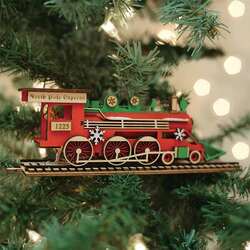 Item 426547 Santas NP Express Engine Ornament