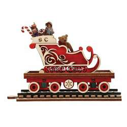 Item 426591 thumbnail North Pole Express Sleigh Car Ornament