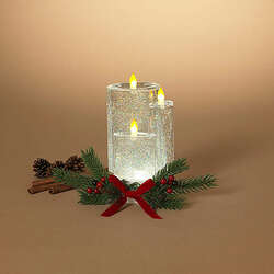 Item 431049 Lighted Water Globe Candle