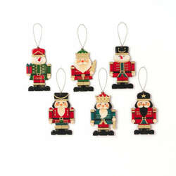 Item 431073 thumbnail Wood High Gloss Toy Soldier Ornament